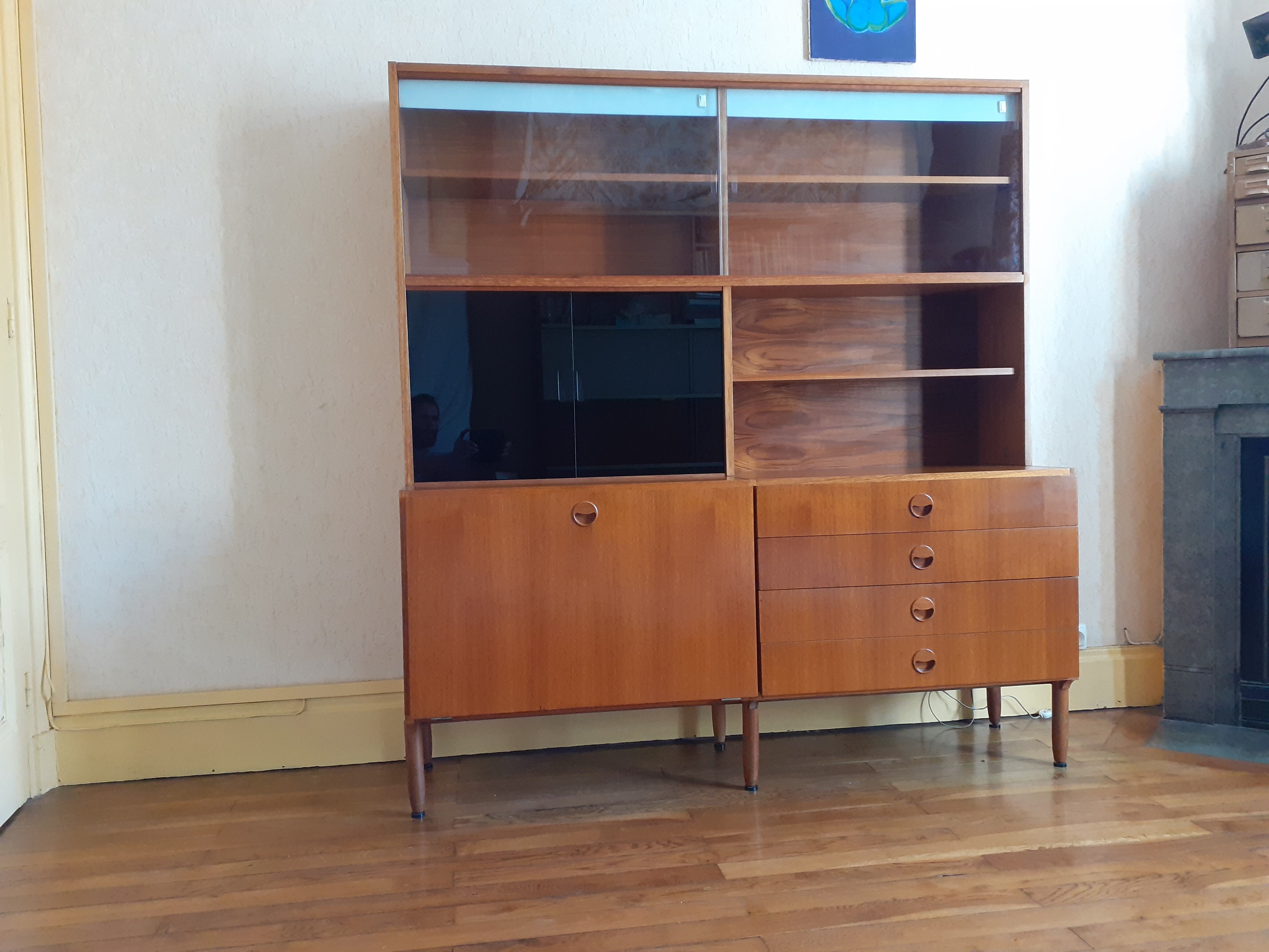 Meuble de rangement en teck
