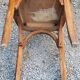 Set of 5 Stella Thonet bistro chairs from the 1950s