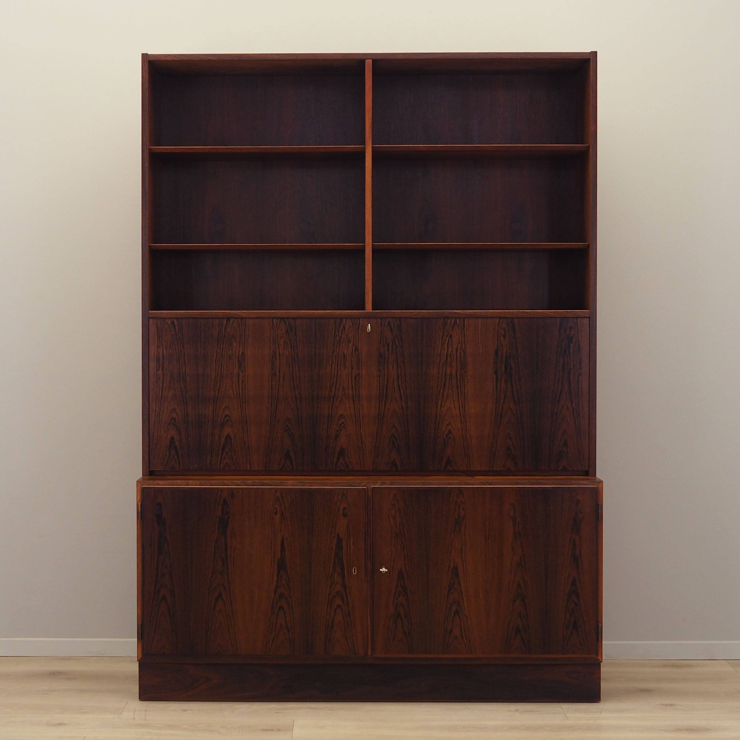 Rosewood bookcase, Danish design, 1970s, designer: Carlo Jensen, production