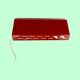 60s Red Night Light made by Knud Christensen in the Mid-Century, Danish Design Wall Lamp Adjustable