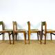 4 chaises danoise en palissandre 1960