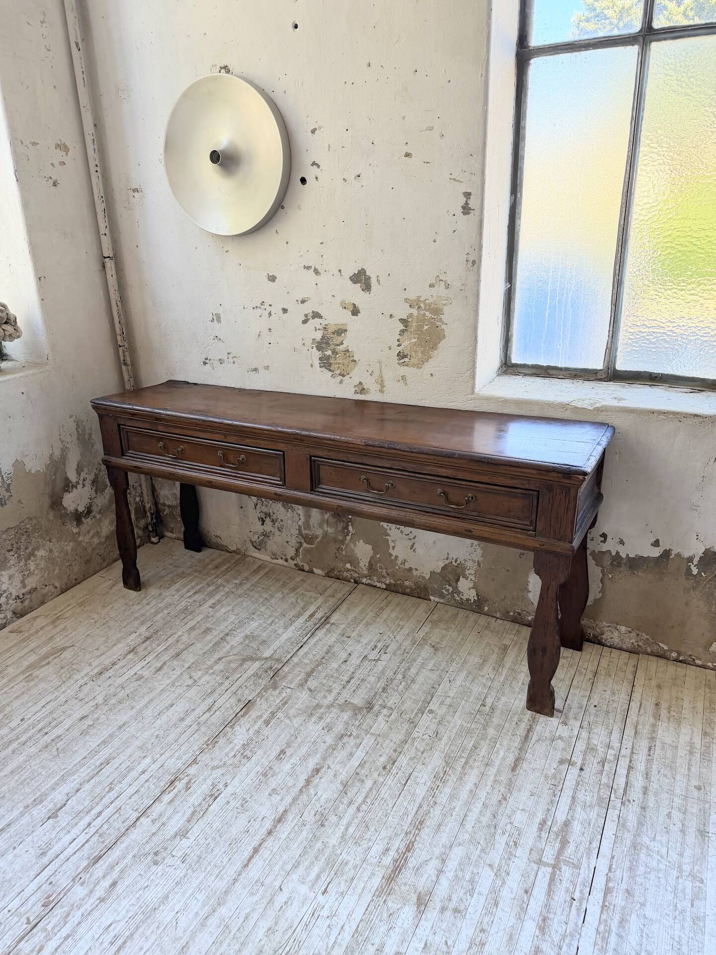 Console bois pin 1900