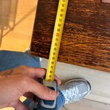 Coffee table in wood and ceramic tiles, Vallauris style