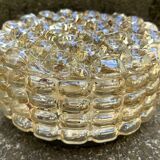 Space Age round wall lamp designed by Alois Gangknofner for Erco Leuchten, Germany, 1960s.