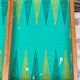 Jeu  vintage, backgammon, jacquet