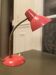 Lampe de chevet ou de bureau 60' metal corail