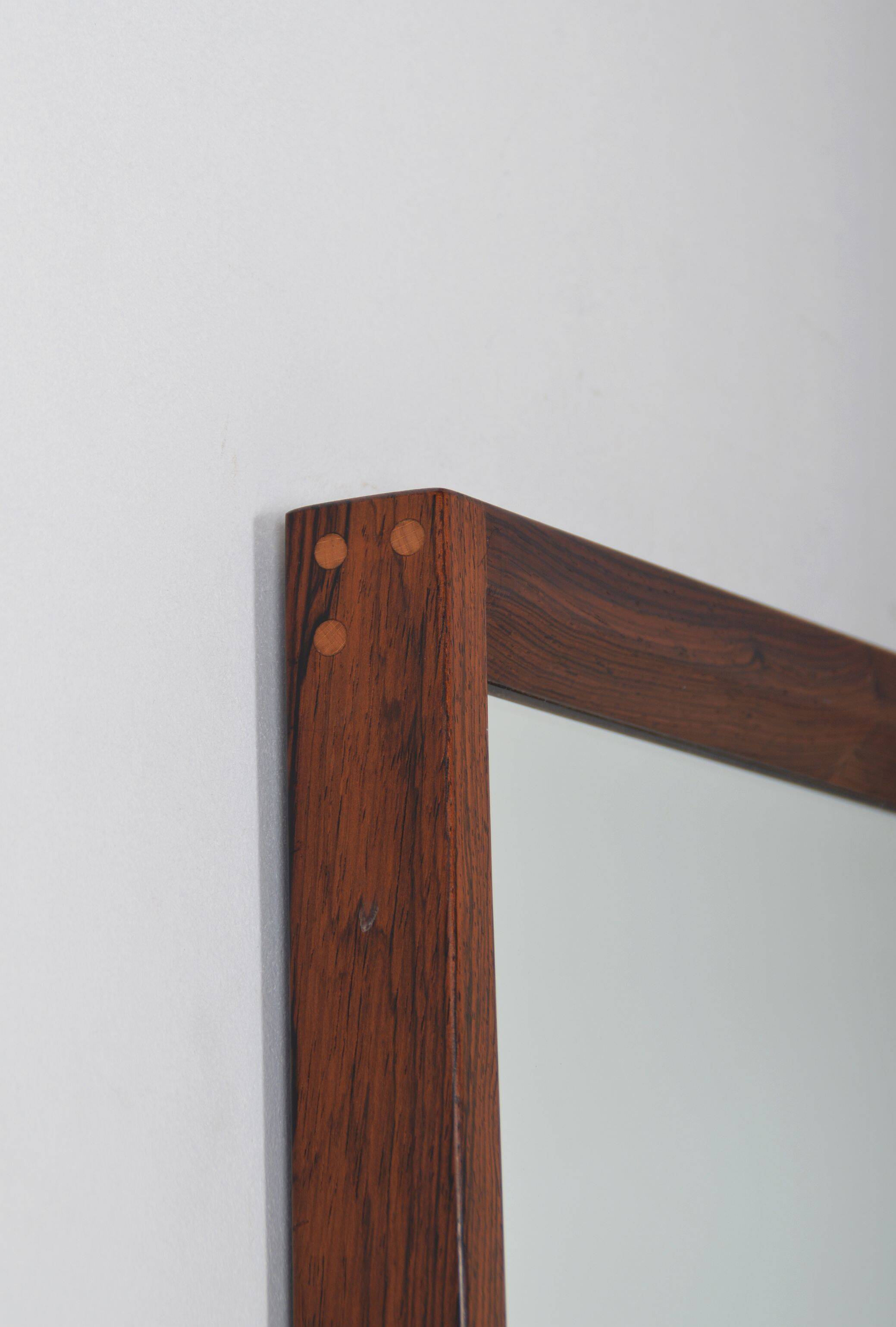 Danish mirror model 145 by Kai Kristiansen for Aksel Kjersgaard, 1960s