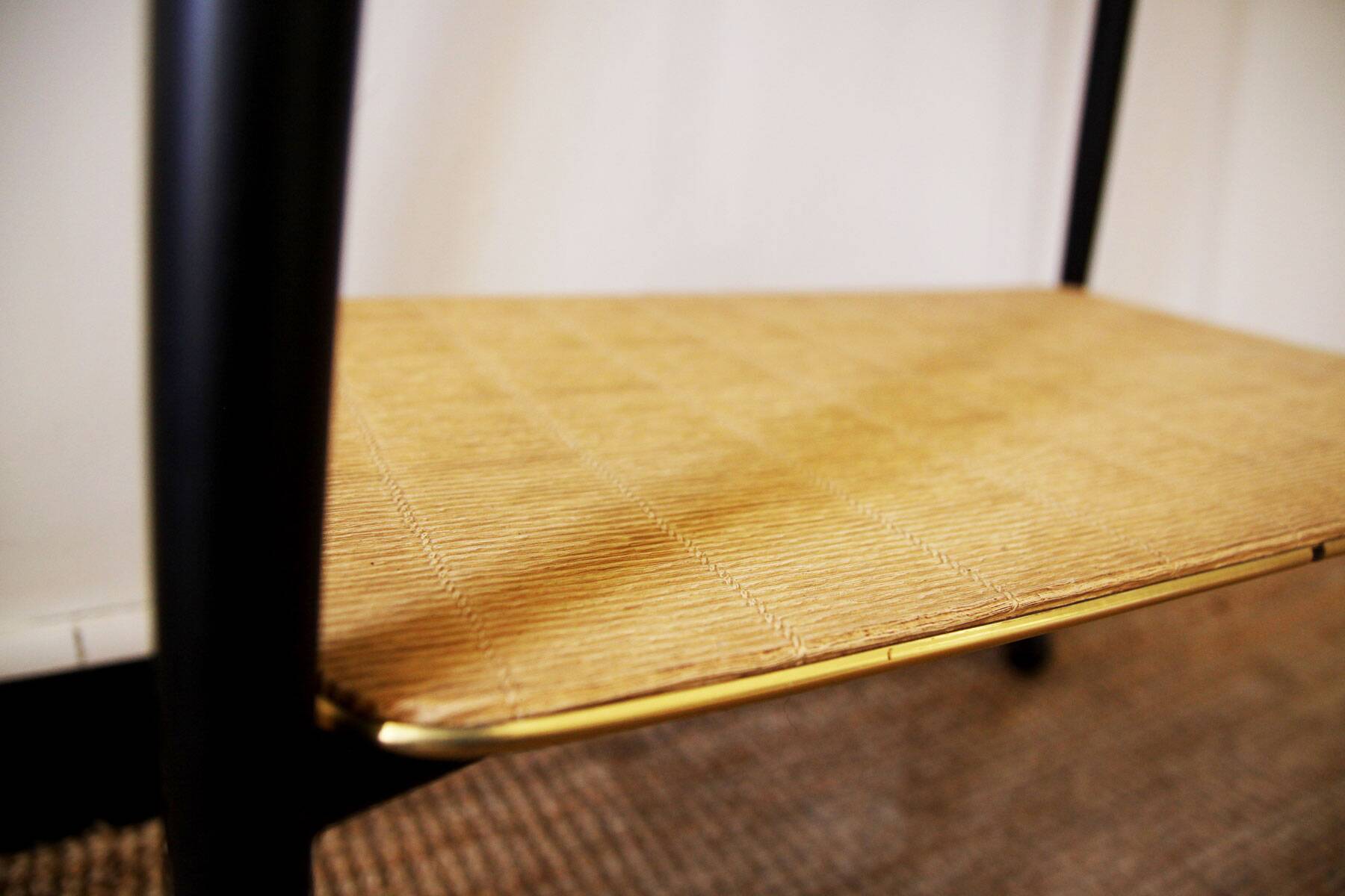 Vintage and chic trolley on wheels