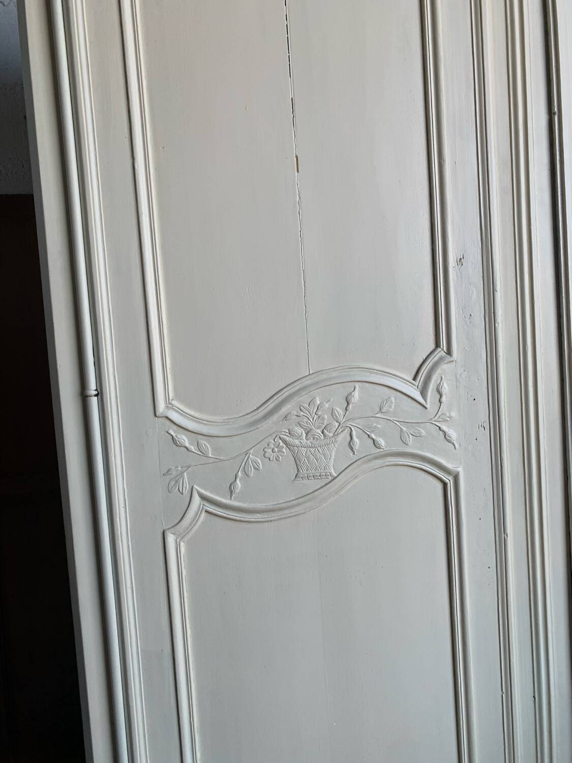 19th Century Bride's Armoire, Dismantlable