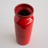 Red vase