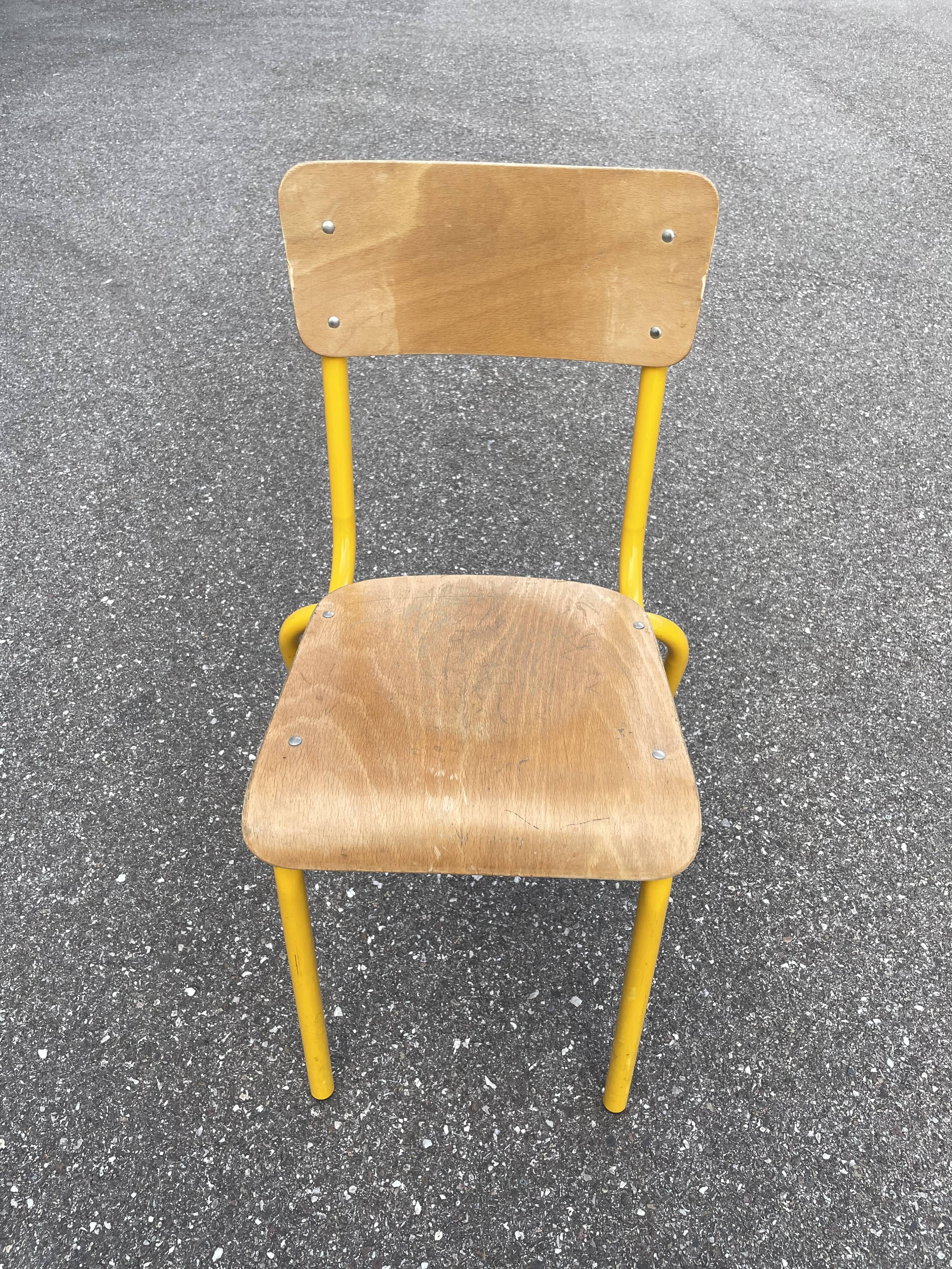 Adult model industrial chair