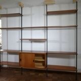 Mid-Century Teak Modular Shelf System by Olof Pira, Sweden, 1960s