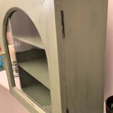 Old wall display case