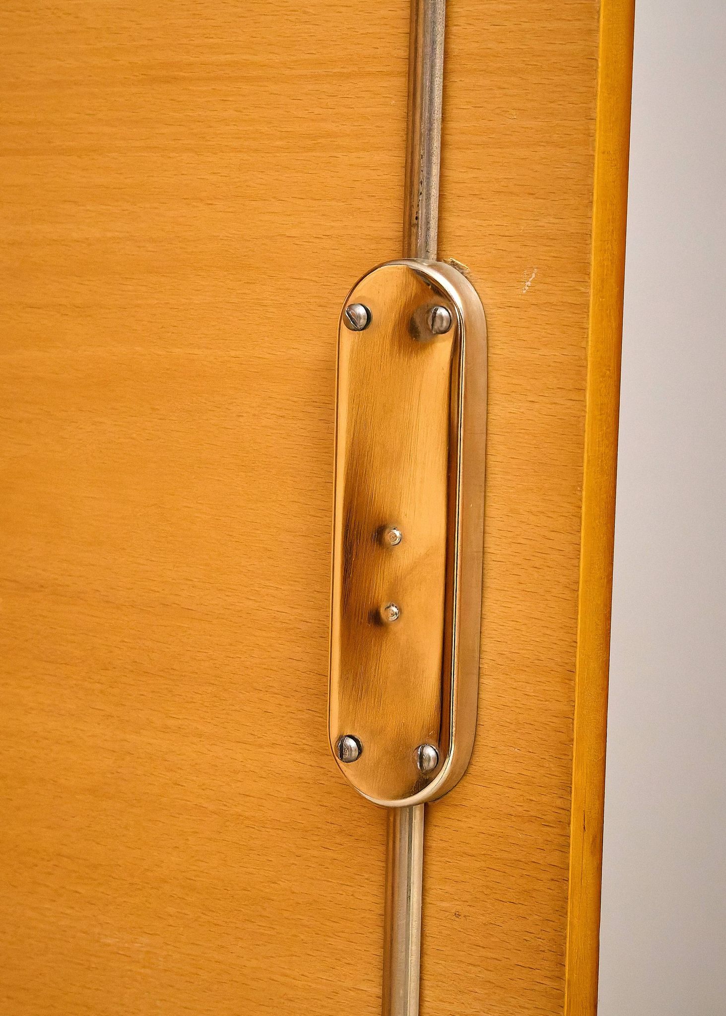 Two-door wardrobe by Mojmír Požár for UP Závody, Czechoslovakia, 1960s.