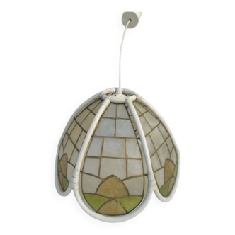Art Deco mother-of-pearl suspension
