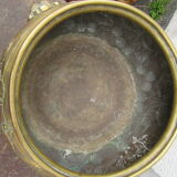 Brass planter