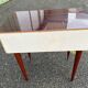 Dark brown bedside table from the 50s