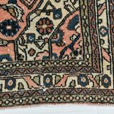 5x7 Peach Navy Blue Persian Area Rug, 142x209Cm