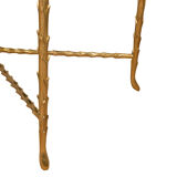 Table en laque et bronze, Maison Baguès, années 1970