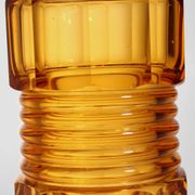 Art Deco Amber Glass Decanter, 1930s