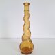 Vintage amber candle holder