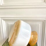 Opaline pendant light from the 70s