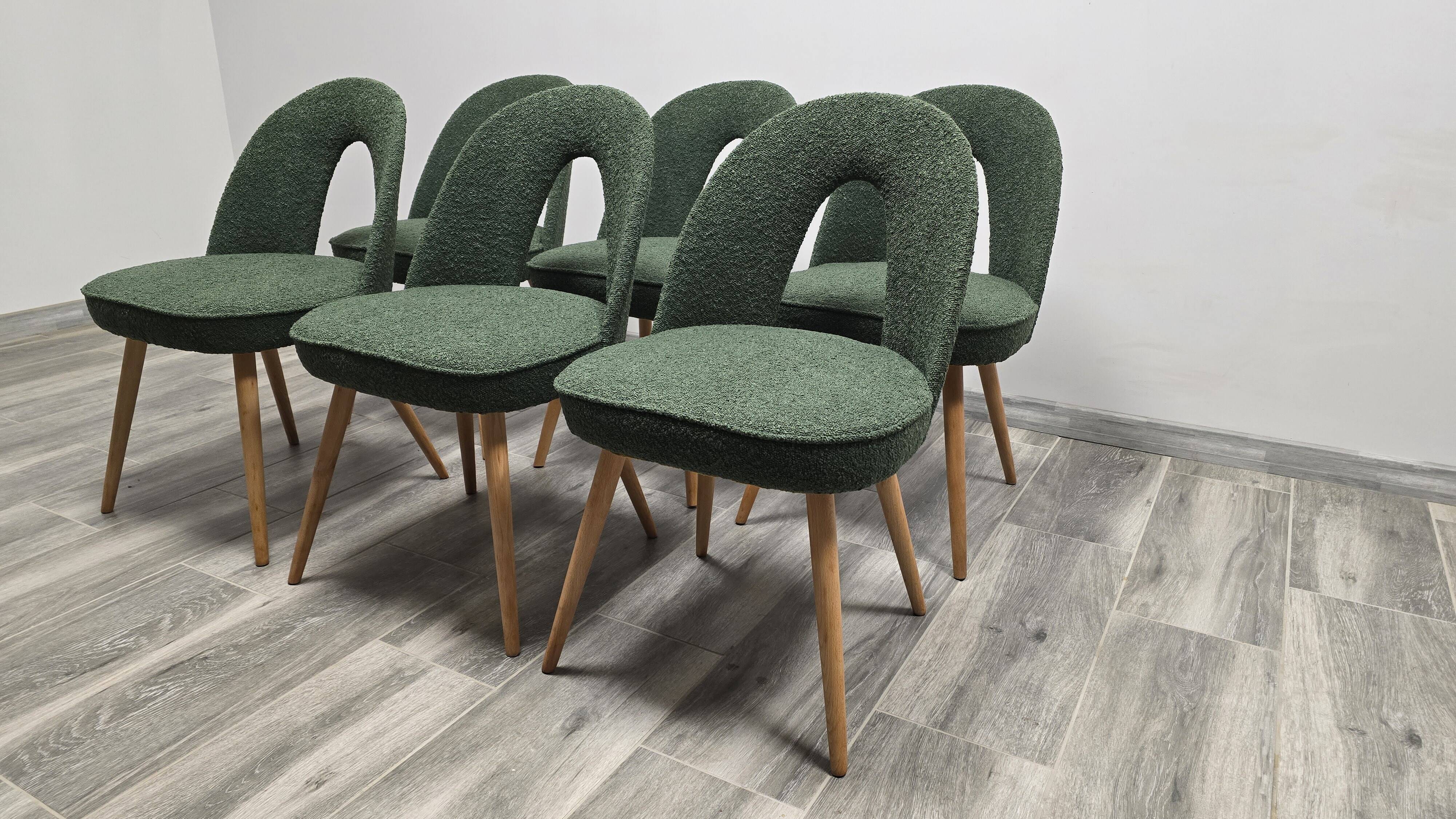 Dining Chairs by Antonin Suman, 1960s, Set of 6