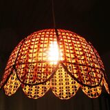 Tulip hanging in rattan