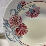 Set of 6 plates Saint Amand Digoin Antibes hollow