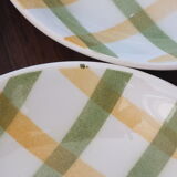 Set of 7 plates Moulin des loups