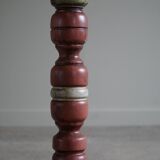 A pine table mirror by a Swedish cabinetmaker, folk art, early 20th century.