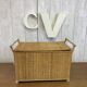 Vintage rattan chest