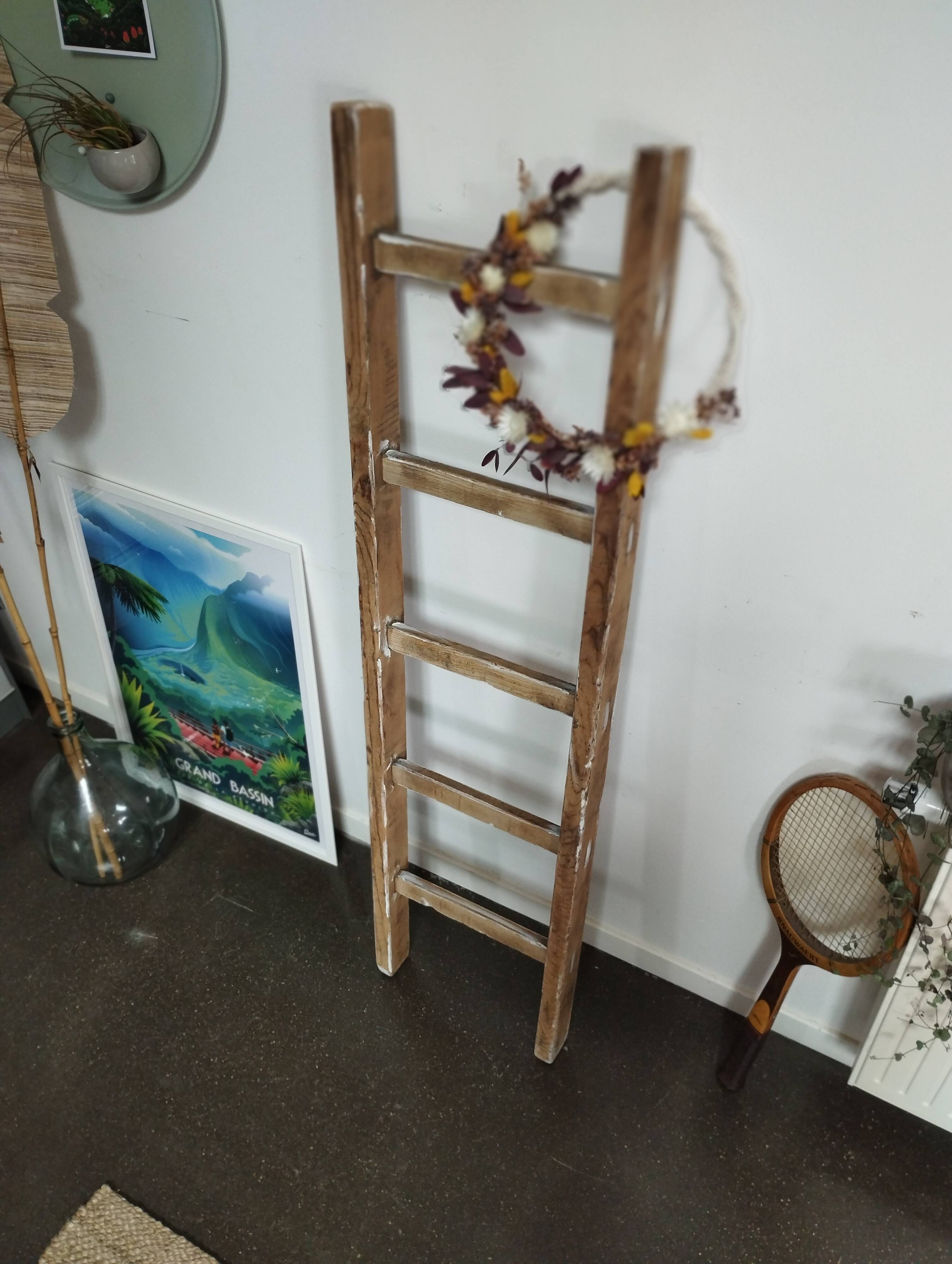Vintage barn ladder