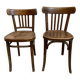 Ensemble de deux chaises bistrot