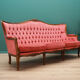 Canapé en velours rose, design suédois, années 1980