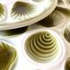 Moulin des Loups oyster plates and matching dish - 1970