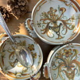 Set of 5 Keraluc Quimper ear bowls