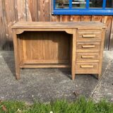 Small walnut desk from the 1950s