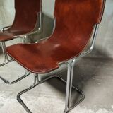 4 dining chairs model Calla by Antonio Ari Colombo for Arflex