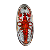 Plat céramique « homard » Vallauris Brunner