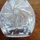 crystal wine decanter from Samabor, Czechoslovakia,