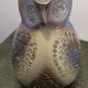 Glazed stoneware pitcher signed JM – Jean-Marie Delahaye – Relief decoration