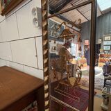 Large antique engraved and gilded wall mirror – Venetian style