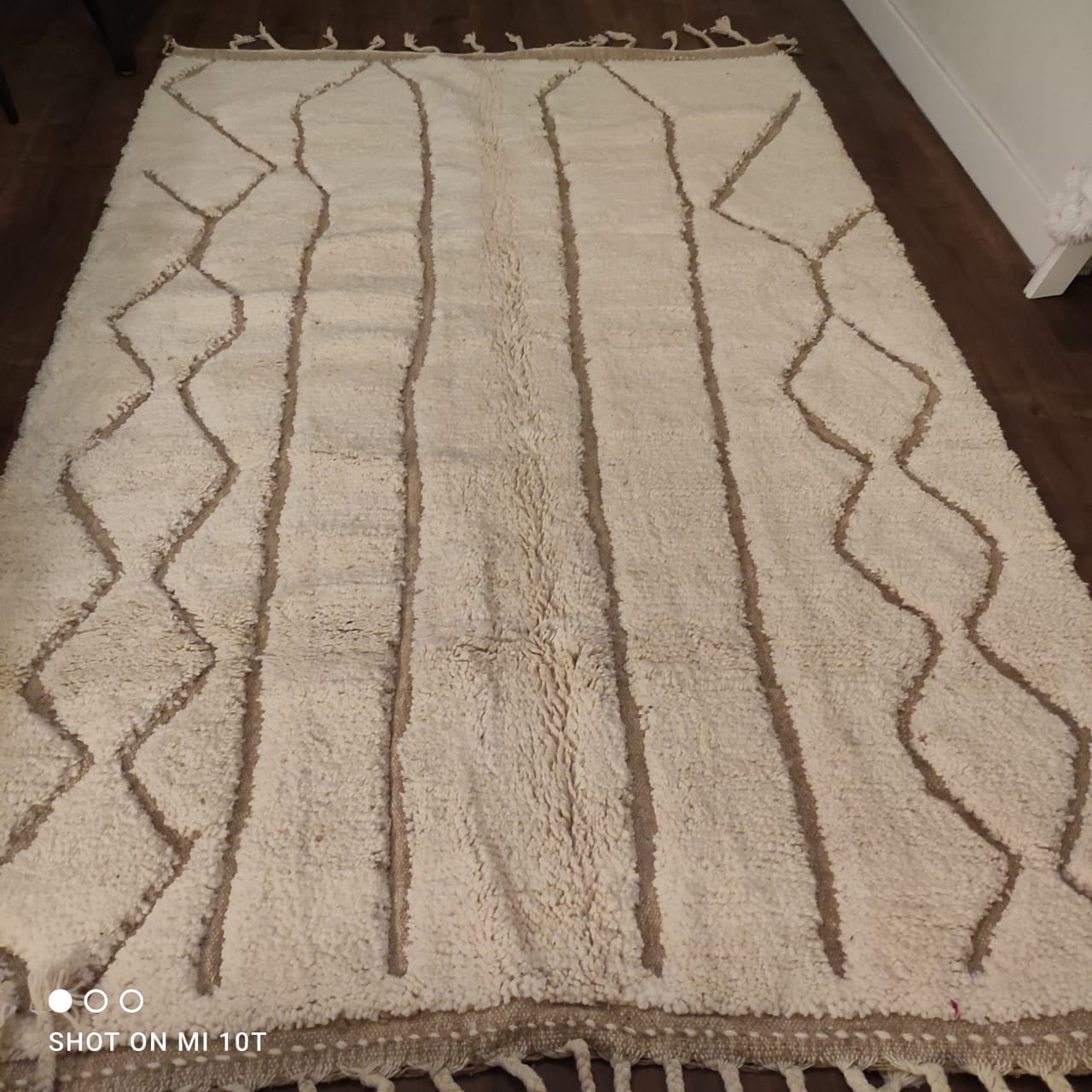 Berber carpet beni ouarain 2m65 on 1m50