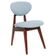 Blue Mushroom Chair Mid-Century, Type 200/128, by J. Kedziorek, Europe, 1960s