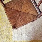 Vintage Corner Chair Brutalist Style