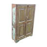 Armoire ancienne en bois vert