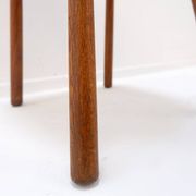 Set of 6 wooden T backs Dining Chairs - 1960s