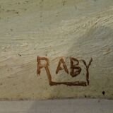 Oil painting, still life