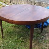 Vintage Danish Rosewood Extendable Dining Table